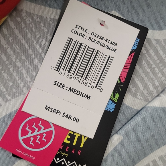 Surf Society Mens Baroque  Drawstring Lined Swim  Board SHORTS Size M - Picture 8 of 10